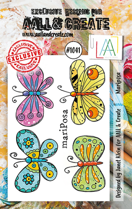 #1041 Mariposa - A7 Stamp Set