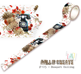 #105 Bouquet Calling - Layer It Up Washi Tape