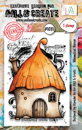 #1081 Whimsical Haven - A7 Stamp