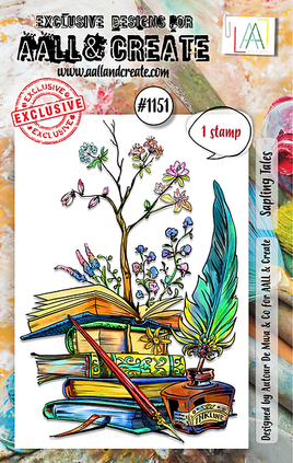 #1151 Sapling Tales - A7 Stamp