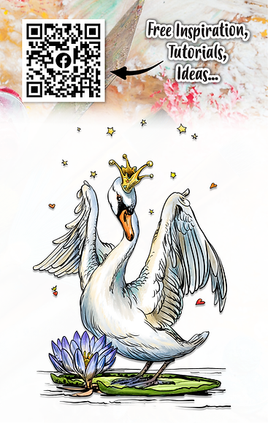 #1152 The Swan King - A7 Stamp