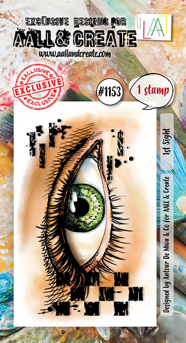 #1153 1st Sight - A8 Stamp