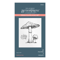 
              Mushroom Duo Press Plate & Die Set Press Plate from the BetterPress Autumn Collection
            