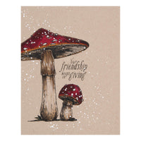 
              Mushroom Duo Press Plate & Die Set Press Plate from the BetterPress Autumn Collection
            