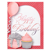 
              Copperplate Happy Birthday Plate
            