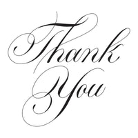 
              Copperplate Thank You Plate
            