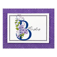
              Floral B and Sentiment Press Plate
            