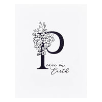 
              Floral P and Sentiment Press Plate
            