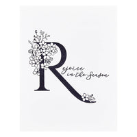 
              Floral R and Sentiment Press Plate
            