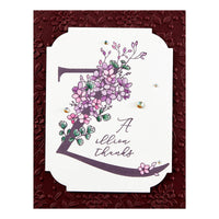 
              Floral Z and Sentiment Press Plate
            