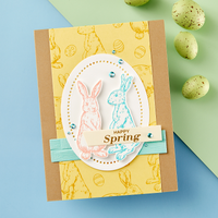 
              Spring Bunnies Press Plate and Die Set from the Spring Sampler Collection
            