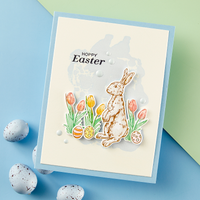 
              Spring Bunnies Press Plate and Die Set from the Spring Sampler Collection
            