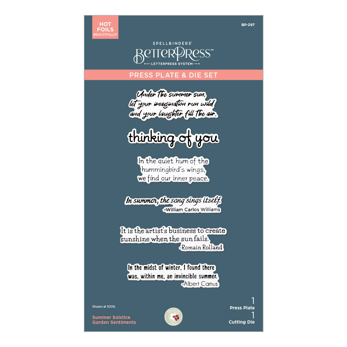 Fustelle Scrapbooking Spellbinders Summer Solstice Garden Die Bundle - Stampi Per Fustelle Fustelle Giardino Estate