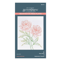 
              Peony Perfection Registration Press Plates from the Cheers to You Collection
            