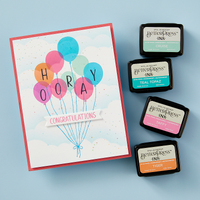 
              Happy Hooray Balloons Registration Press Plates & Die Set from the Cheers to You Collection
            