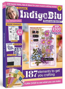 December 9, 2023 - IndigoBlu Magazine Class Kit by Ecstasy Crafts - Crafters Classroom