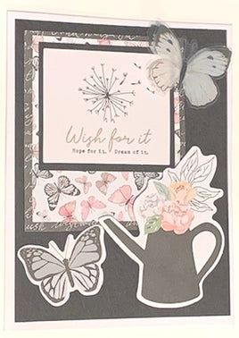 January 13, 2024 - BUTTERFLY SPARKLE - Spellbinders - Crafters Classroom