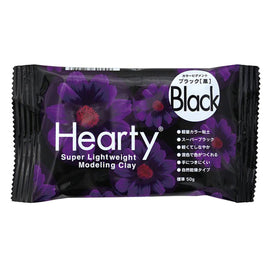 Hearty Soft Clay - Black (50g)