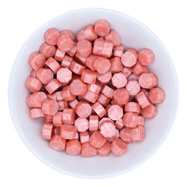 Peachy Pink Wax Beads