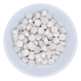 Pearl White Wax Beads