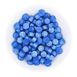 Mystic Blue Wax Beads