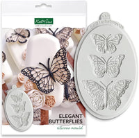 
              Elegant Butterflies Silicone Mould
            