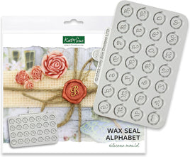 Wax Seal Alphabet Silicone Mould