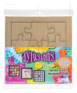 Dylusions Square Puzzle Artboard Frame