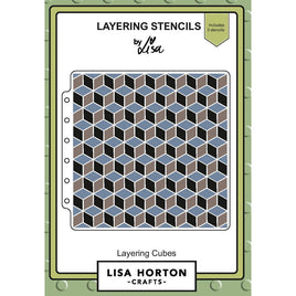 Layering Cubes - 6x6 Lisa Horton Layered Stencil Set
