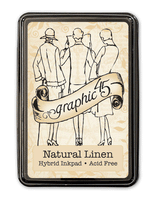 
              Natural Linen Hybrid Ink Pad - Graphic 45
            