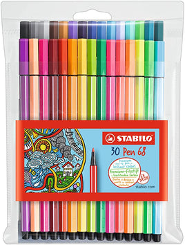 Stabilo Pen 68 Set - 30 Color Set