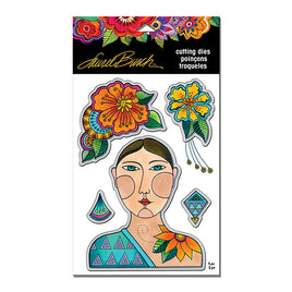 Blossoming Woman Die Cut Set