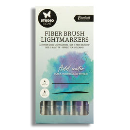 Studio Light Fiber Brush LightMarkers - Blues