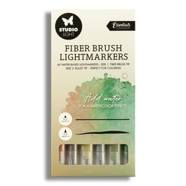 Studio Light Fiber Brush LightMarkers - Browns