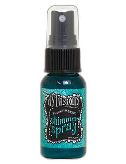 Vibrant Turquoise Shimmer Spray