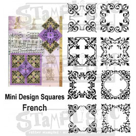 FRENCH Mini Squares Set