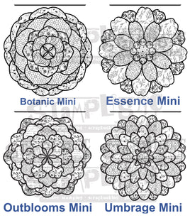Mini Set 6 - MINI Botanic-Essence-Outblooms-Umbrage