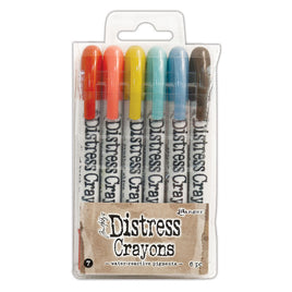 Tim Holtz Distress Crayons Set #7