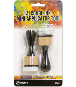 Alcohol Ink Mini Applicator Tool Handle with Felt