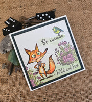 Feelin' Foxy A6 Stamp Set - Creative Ember Designs