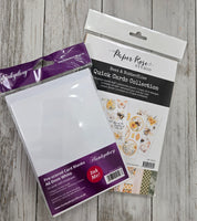August 9, 2025 -Paper Rose Bees & Butterflies quick card kit with Ecstasy Crafts - Crafters Classroom