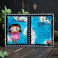 #1442 Stamped Horizons - A6 Stamp Set