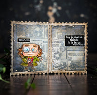 #1342 The Daily News - A6 Stamp Set