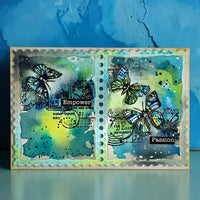 #1446 Fragments in Transit - A7 Stamp Set