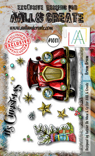 #1001 Brum Brum - A6 Stamp Set