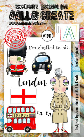 #1011 London England - A6 Stamp Set