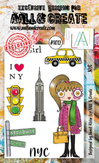 #1012 NYC - A6 Stamp Set