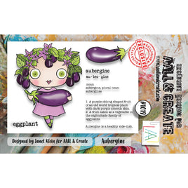 #1019 Aubergine - A7 Stamp Set