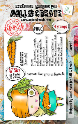 #1020 Carrot - A7 Stamp Set