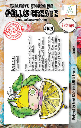 #1021 Lemon - A7 Stamp Set